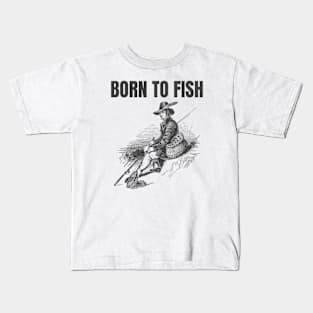 Born To Fish Kids T-Shirt